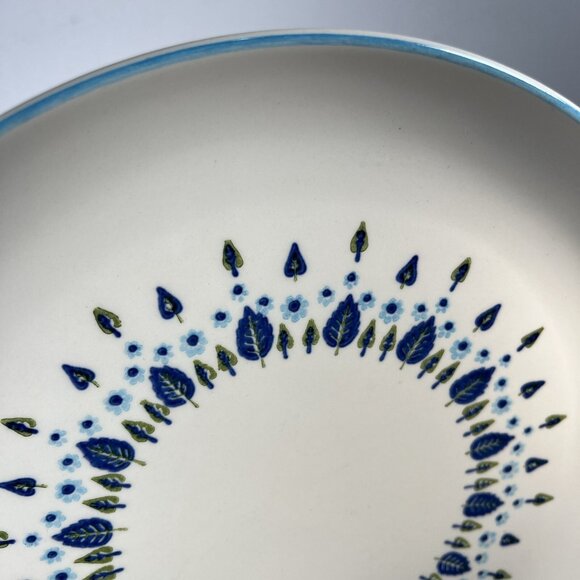 Vintage Marcrest Stetson Swiss Alpine Chalet 11 5/8" Round Chop Plate Platter - Picture 10 of 10